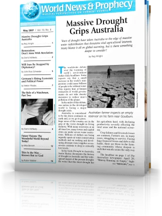 World News and Prophecy May 2007 World News and Prophecy May 2007