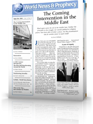 World News and Prophecy September - October 2001 World News and Prophecy September - October 2001