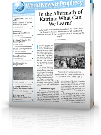 World News and Prophecy September - October 2005 World News and Prophecy September - October 2005