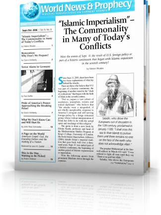 World News and Prophecy September - October 2006 World News and Prophecy September - October 2006