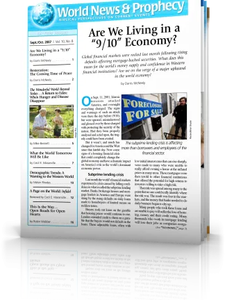 World News and Prophecy September - October 2007 World News and Prophecy September - October 2007
