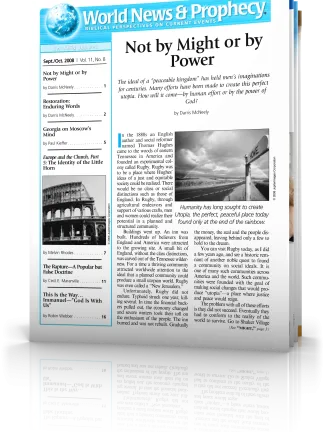 World News and Prophecy September - October 2008 World News and Prophecy September - October 2008