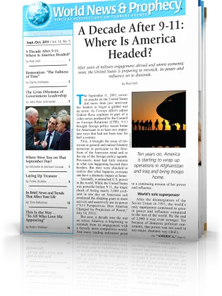 World News and Prophecy September - October 2011