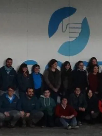 Group of volunteers for the project