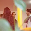 Share the gospel, three people talking