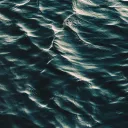 an expanse of choppy water