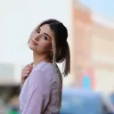 a smiling woman