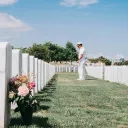 A military cemetary.