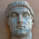 Bust of Roman Emperor Constantine the Great