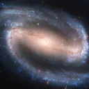 Photo of a galaxy.