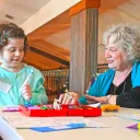 Sabbath school is a great way to serve at the Feast. This photo was taken at the 2015 Feast in Branson, Missouri.