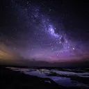 Stars in the night sky.