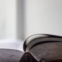 A open Bible.