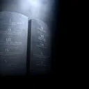 Ten Commandment monument.