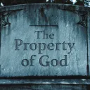 A gravestone marker.