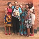 Lewis and Lena VanAusdle have made friendships with brethren from all over the world. Here they are pictured with friends during a trip to Malawi in December 2019.