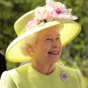 Queen Elizabeth visiting NASA.