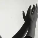 A pair of praying hands