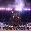 The imagery at the opening ceremony of the 2022 Commonwealth Games, including a giant beast, was largely drawn from the book of Revelation. 