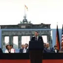 Ronald Reagan at Brandenburg Gate