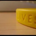 Livestrong yellow bracelet