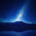 A night sky with millions of stars.