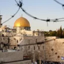 Photo of the Dome of the Rock and the Wailing Wall