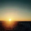 Early morning sunrise.