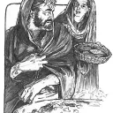 Illustration of Peter denying Christ.