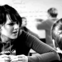 teacher teaching child