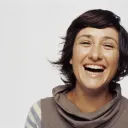 A young woman smiling!