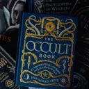 Photo of the cover of the book, "The Occult Book."