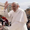 A photo of Pope Francis.