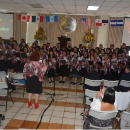 2024 Feast of Tabernacles Panajachel, Guatemala a large musical group performing