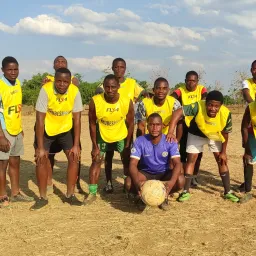 2024 Feast of Tabernacles Nkhwazi, Malawi a group of people wearing yellow sports jerseys