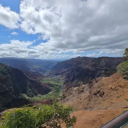 a mountain landscape