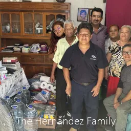 The Hernandez family a group of people indoors