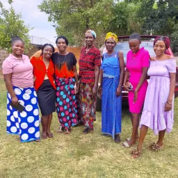 Feast of Tabernacles 2024 in Zambia a group of women outside