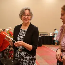 women having a conversation