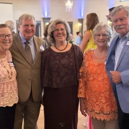 five people in Sabbath attire