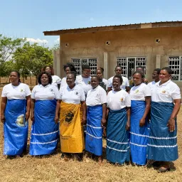 a group of people outdoors