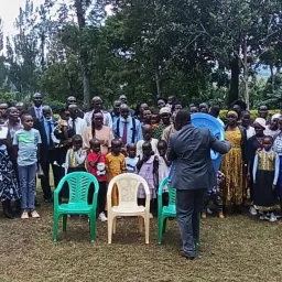 a group of people outdoors