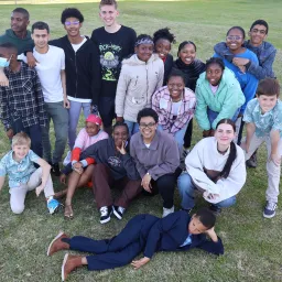 2024 Feast of Tabernacles Mossel Bay, South Africa a group of children outside