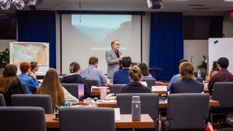 Ambassador Bible College lecture