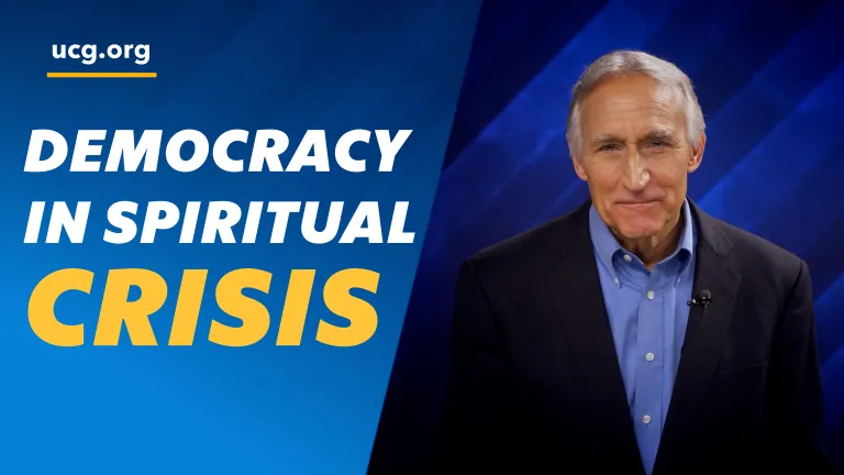 Beyond Today -- Democracy in Spiritual Crisis