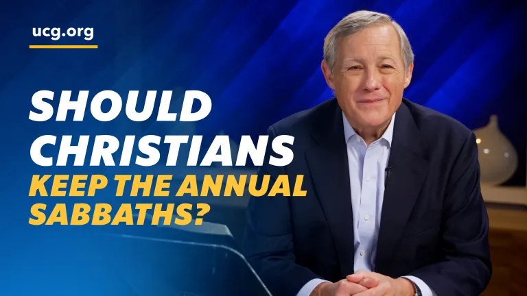 Beyond Today -- Should Christians Keep the Annual Sabbath?