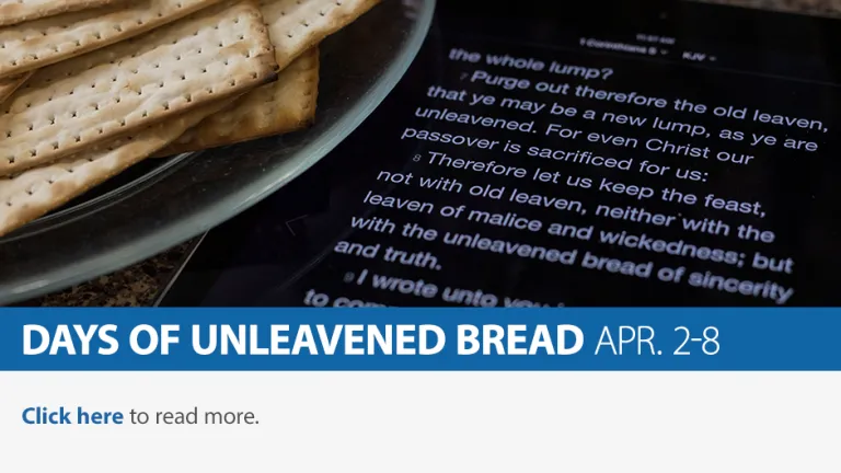 Days of Unleavened Bread 2026