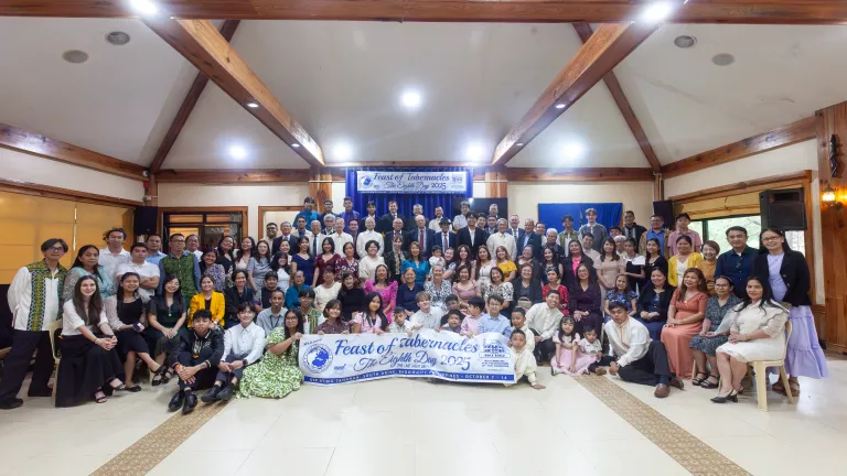 a group of people gathered indoors