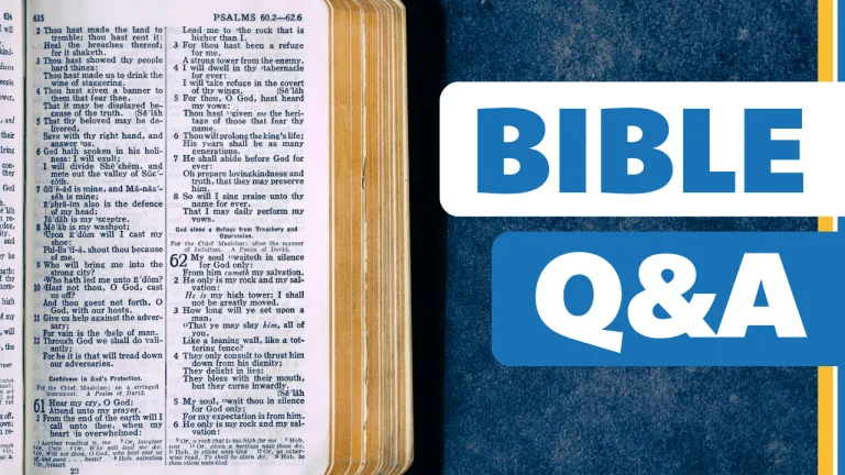 Bible questions and answers