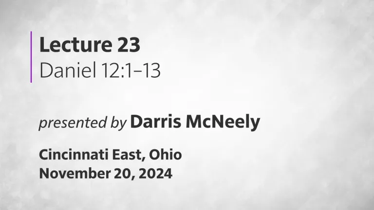 Daniel 12:1-13